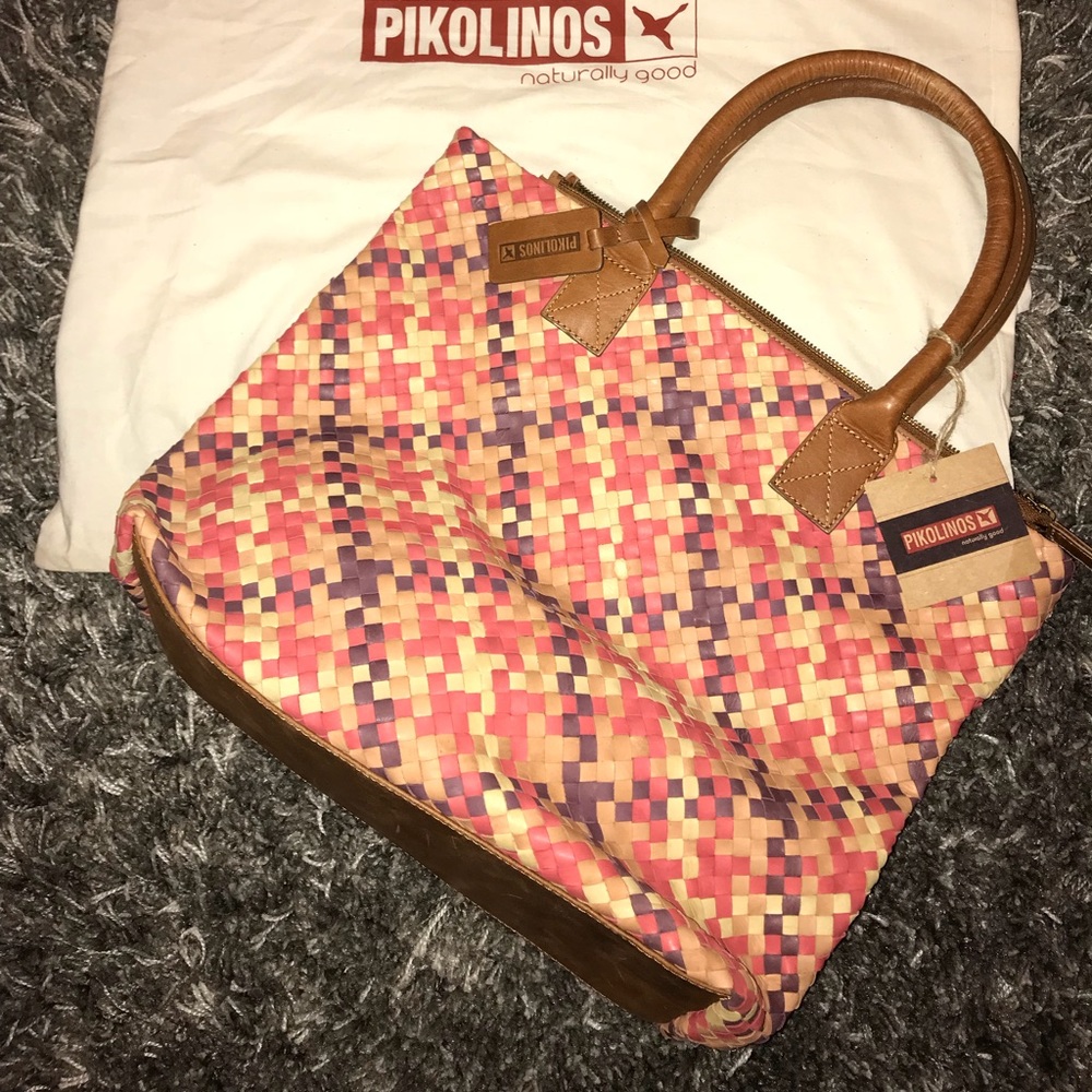 Pikolinos Leather Tote